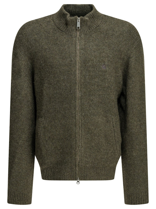 Carhartt WIP "Curtis" Zip-Up Sweater - Grey