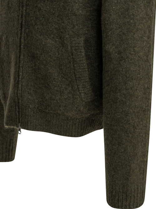 Carhartt WIP "Curtis" Zip-Up Sweater - Grey