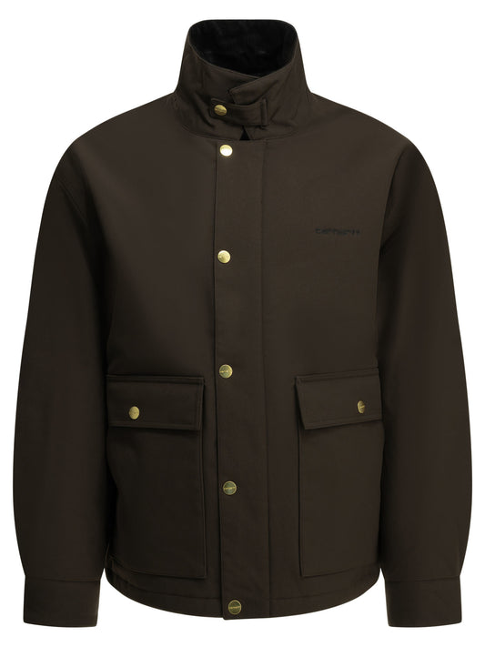 Carhartt WIP "Quentin" Bomber Jacket - Brown