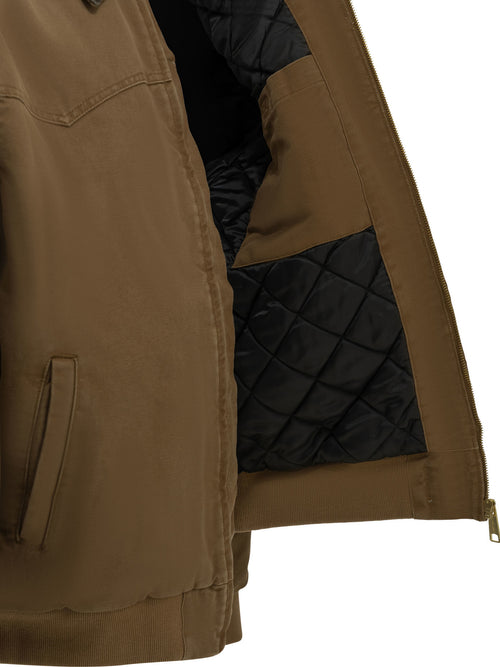 Carhartt WIP "OG Santa Fe" Bomber Jacket - Brown