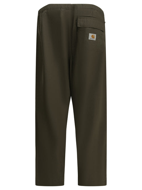 Carhartt WIP "Fletcher" Parachute Pants - Green