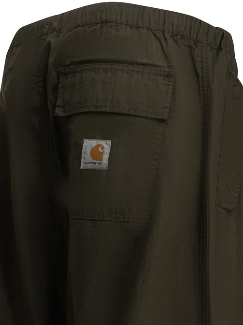 Carhartt WIP "Fletcher" Parachute Pants - Green