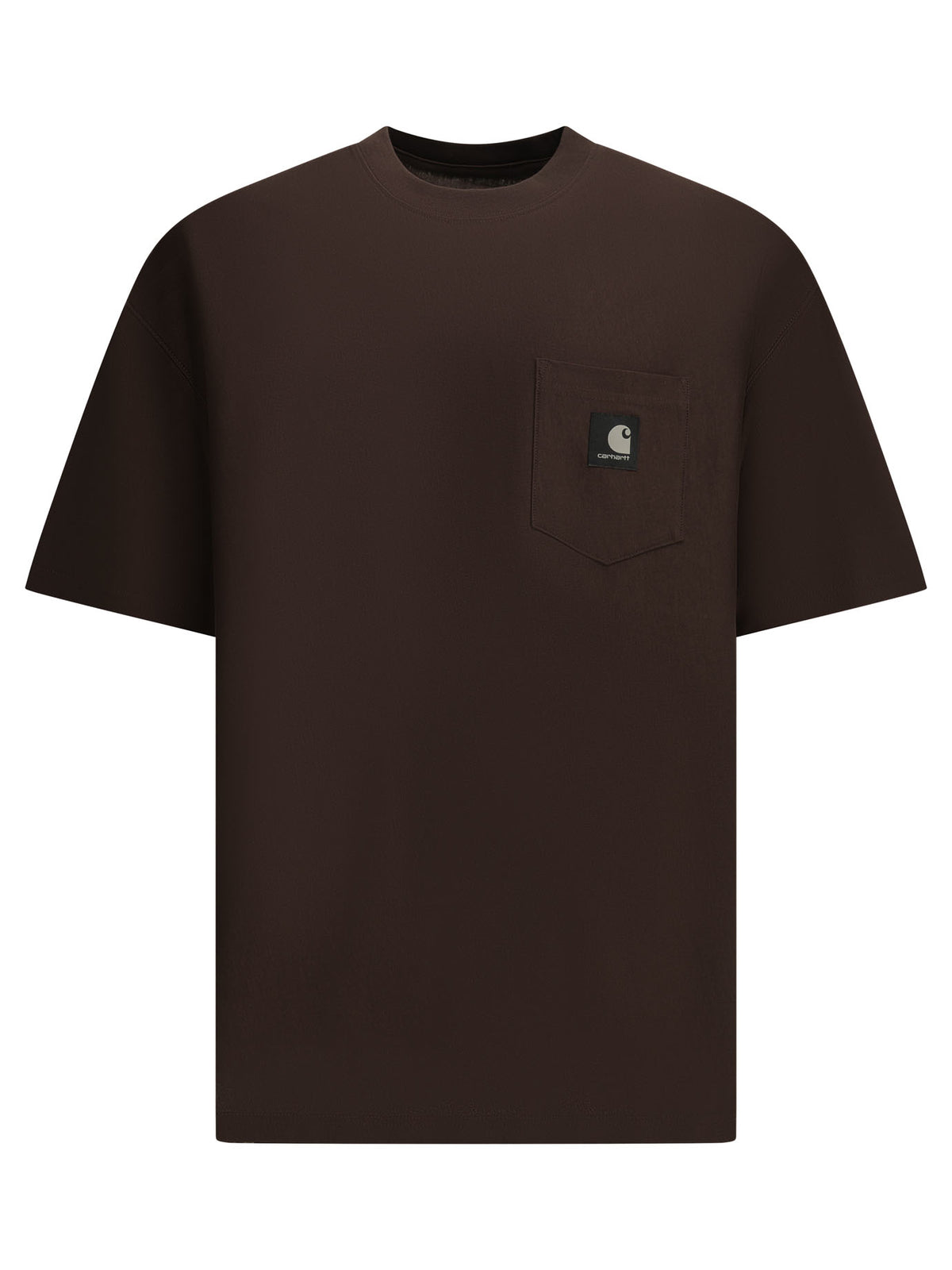 Carhartt WIP "OG Loose Pocket" Crew Neck T-Shirt - Brown