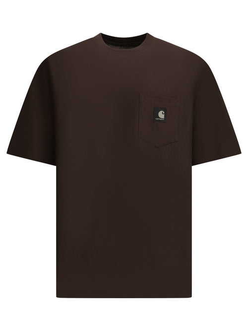 Carhartt WIP "OG Loose Pocket" Crew Neck T-Shirt - Brown