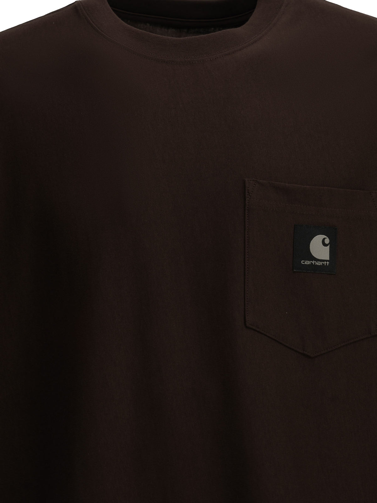 Carhartt WIP "OG Loose Pocket" Crew Neck T-Shirt - Brown