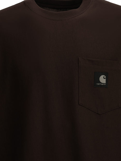 Carhartt WIP "OG Loose Pocket" Crew Neck T-Shirt - Brown