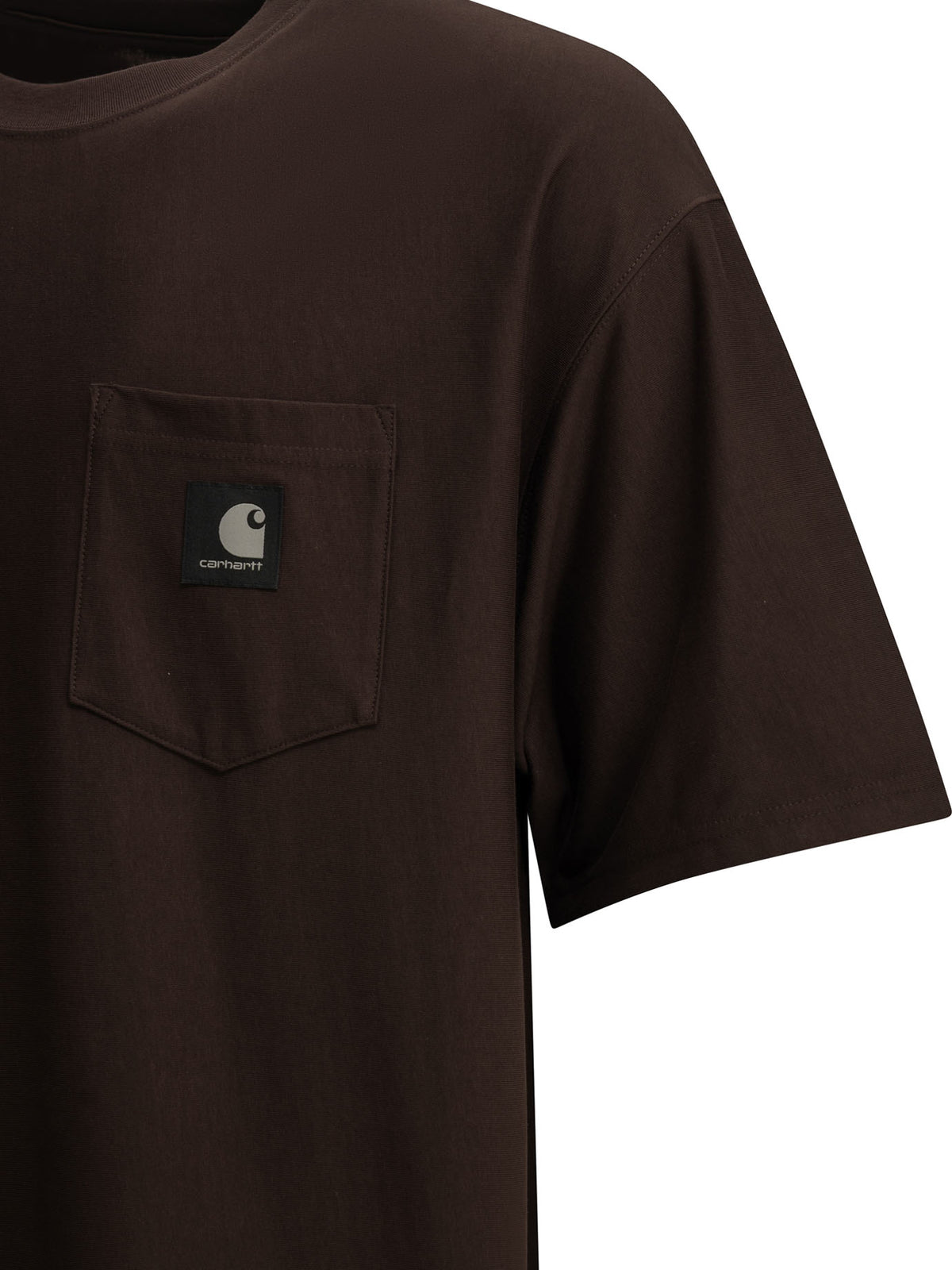 Carhartt WIP "OG Loose Pocket" Crew Neck T-Shirt - Brown
