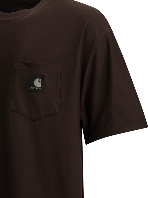 Carhartt WIP "OG Loose Pocket" Crew Neck T-Shirt - Brown