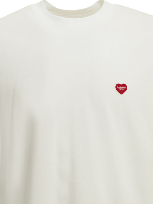 Carhartt WIP "Small Heart" Crew-Neck T-Shirt - White
