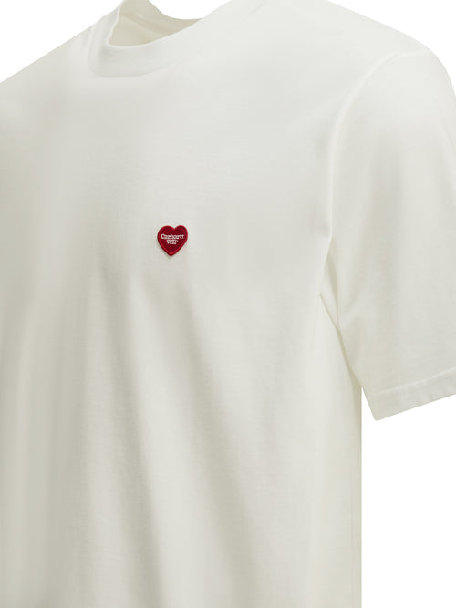 Carhartt WIP "Small Heart" Crew-Neck T-Shirt - White