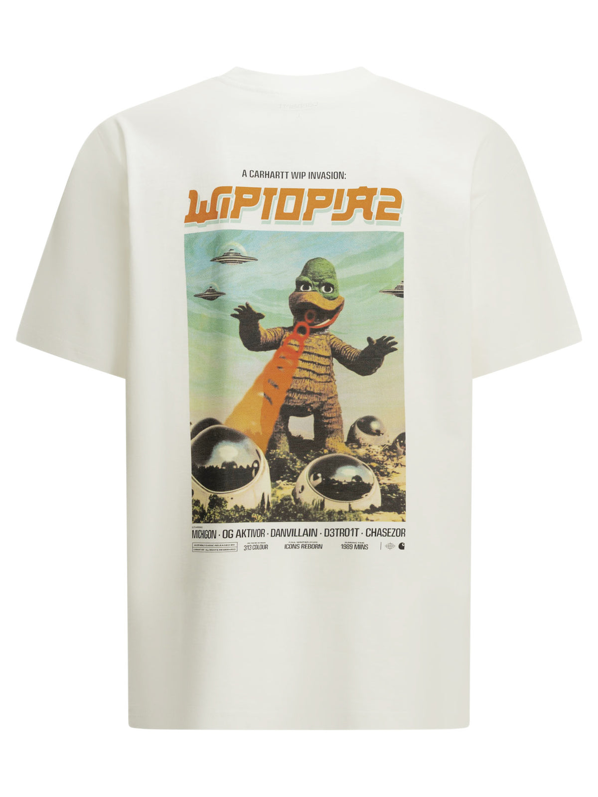 Carhartt WIP "Wiptopia II" Crew-Neck T-Shirt - White