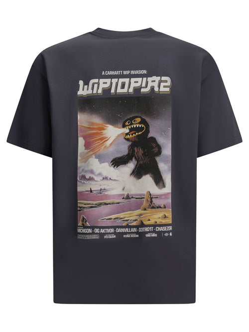Carhartt WIP "Wiptopia II" Crew-Neck T-Shirt - Purple
