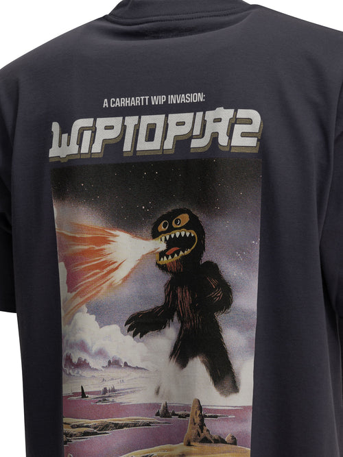Carhartt WIP "Wiptopia II" Crew-Neck T-Shirt - Purple