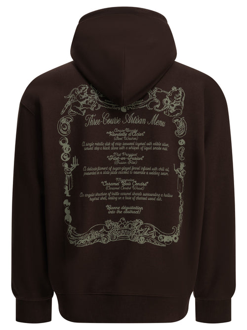Carhartt WIP "Chez WIP" Zip-Up Sweatshirt - Burgundy