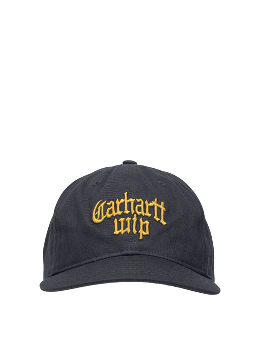Carhartt Wip "Blackletter" Baseball Cap - Blue