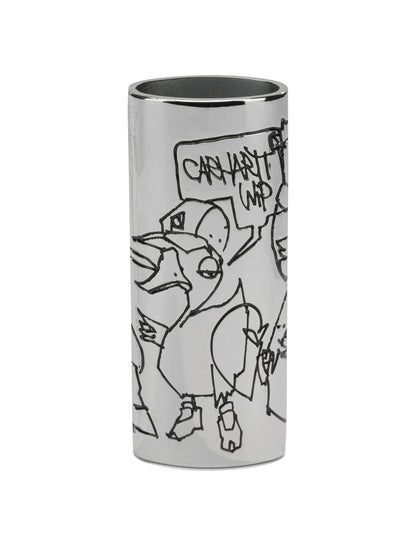 Carhartt WIP "Blinkerfluid BIC" Lighter Holder - Silver