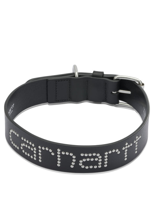 Carhartt WIP "Script Studs" Dog Collar - Black