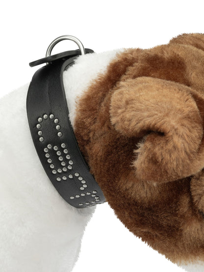 Carhartt WIP "Script Studs" Dog Collar - Black