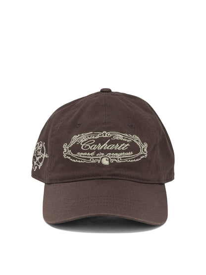 Carhartt Wip "Chez WIP" Baseball Cap - Brown