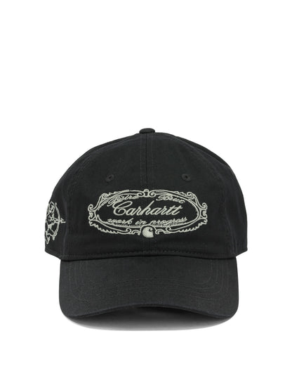 Carhartt Wip "Chez WIP" Baseball Cap - Black
