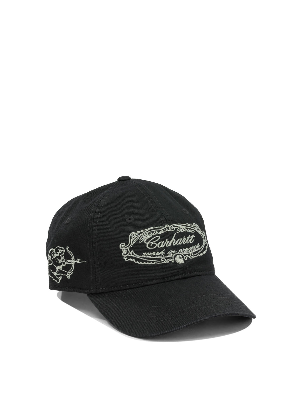 Carhartt Wip "Chez WIP" Baseball Cap - Black