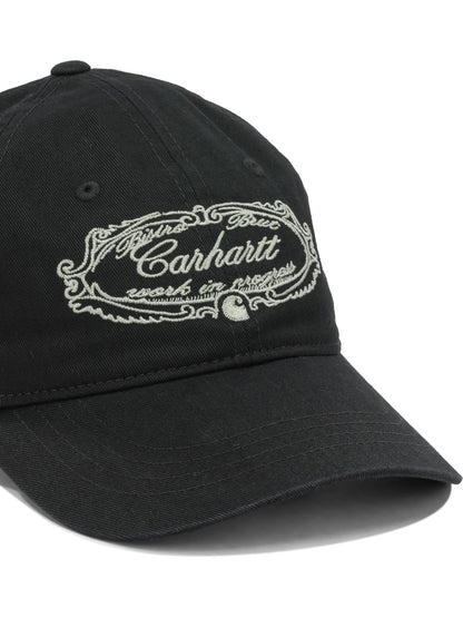 Carhartt Wip "Chez WIP" Baseball Cap - Black