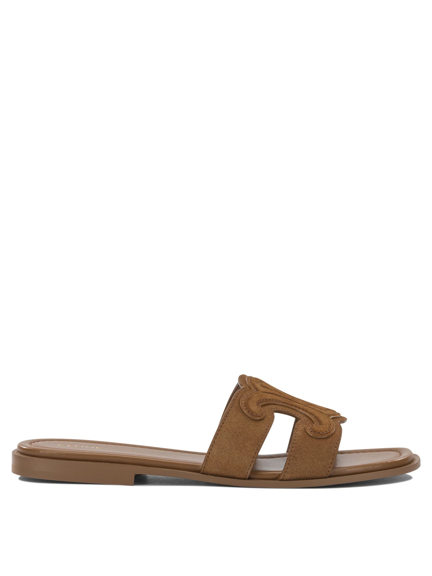 Celine "Marina Triomphe" Slide - Brown