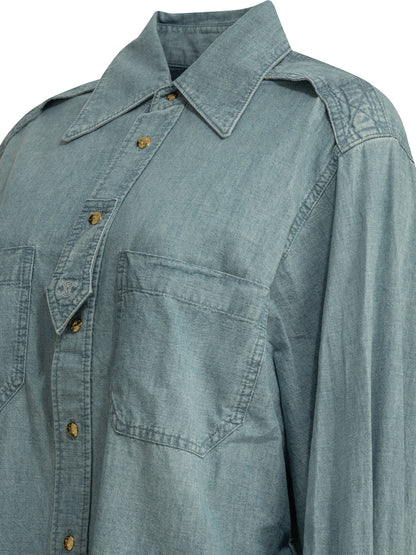 Celine Shirts - Light Blue