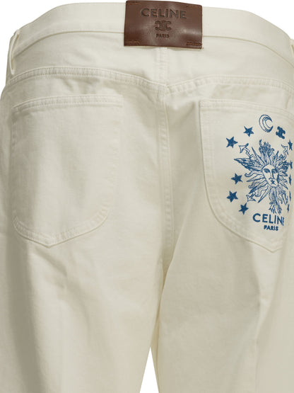 Celine Jeans - White