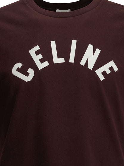Celine T-shirts - Burgundy