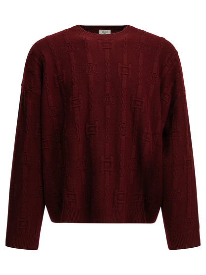 Celine Knitwear - Bordeaux