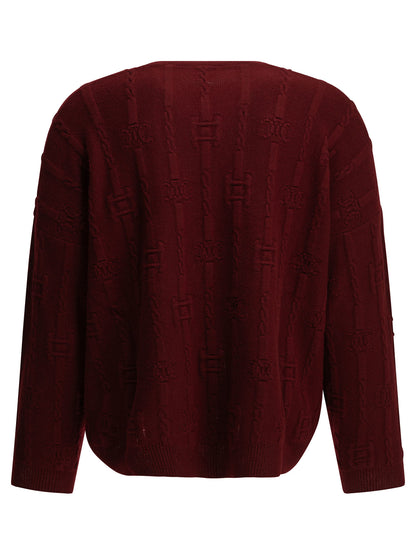 Celine Knitwear - Bordeaux