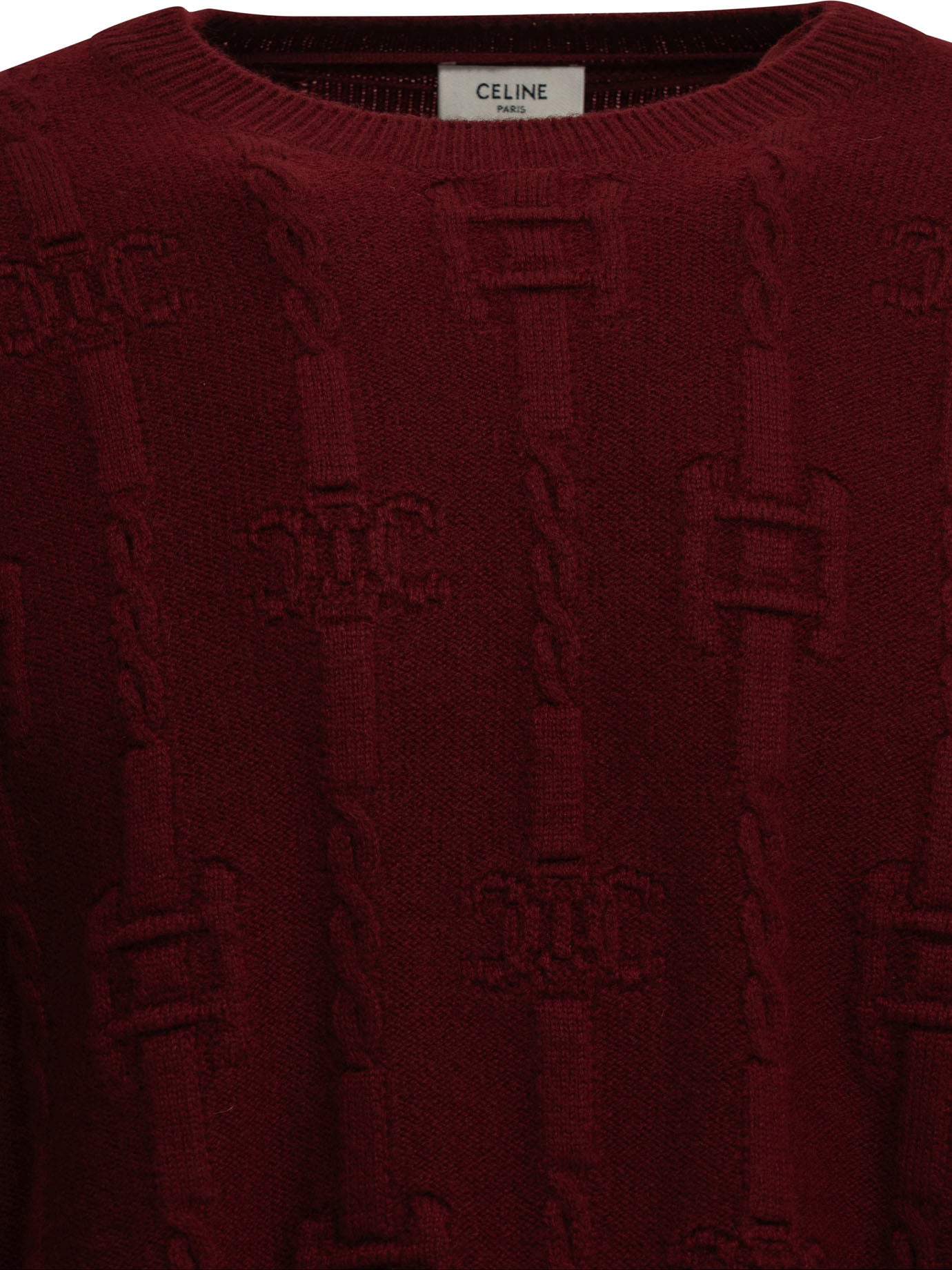 Celine Knitwear - Bordeaux