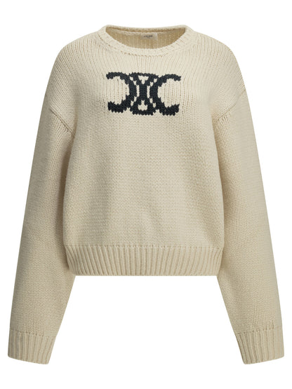 Celine Knitwear - White
