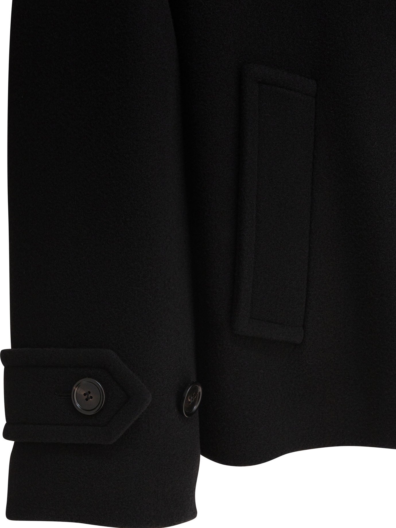 Chloé Short wool coat - Black