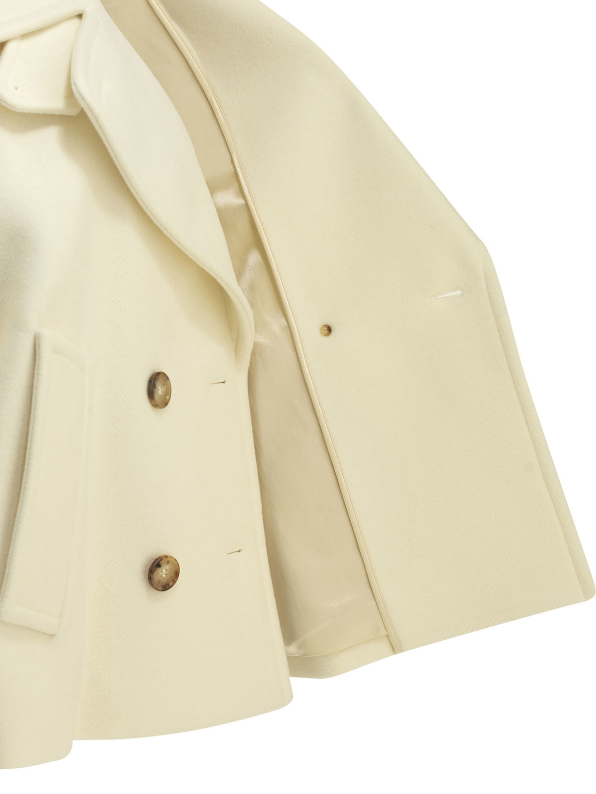 Chloé Short wool coat - White