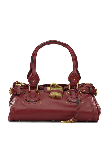 Chloé "Paddington" Medium Handbag - Red