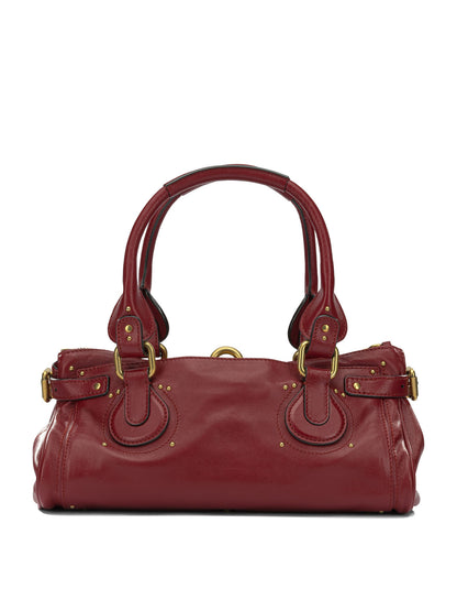 Chloé "Paddington" Medium Handbag - Red