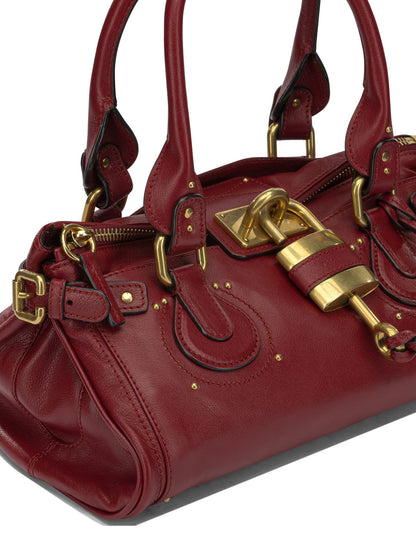 Chloé "Paddington" Medium Handbag - Red