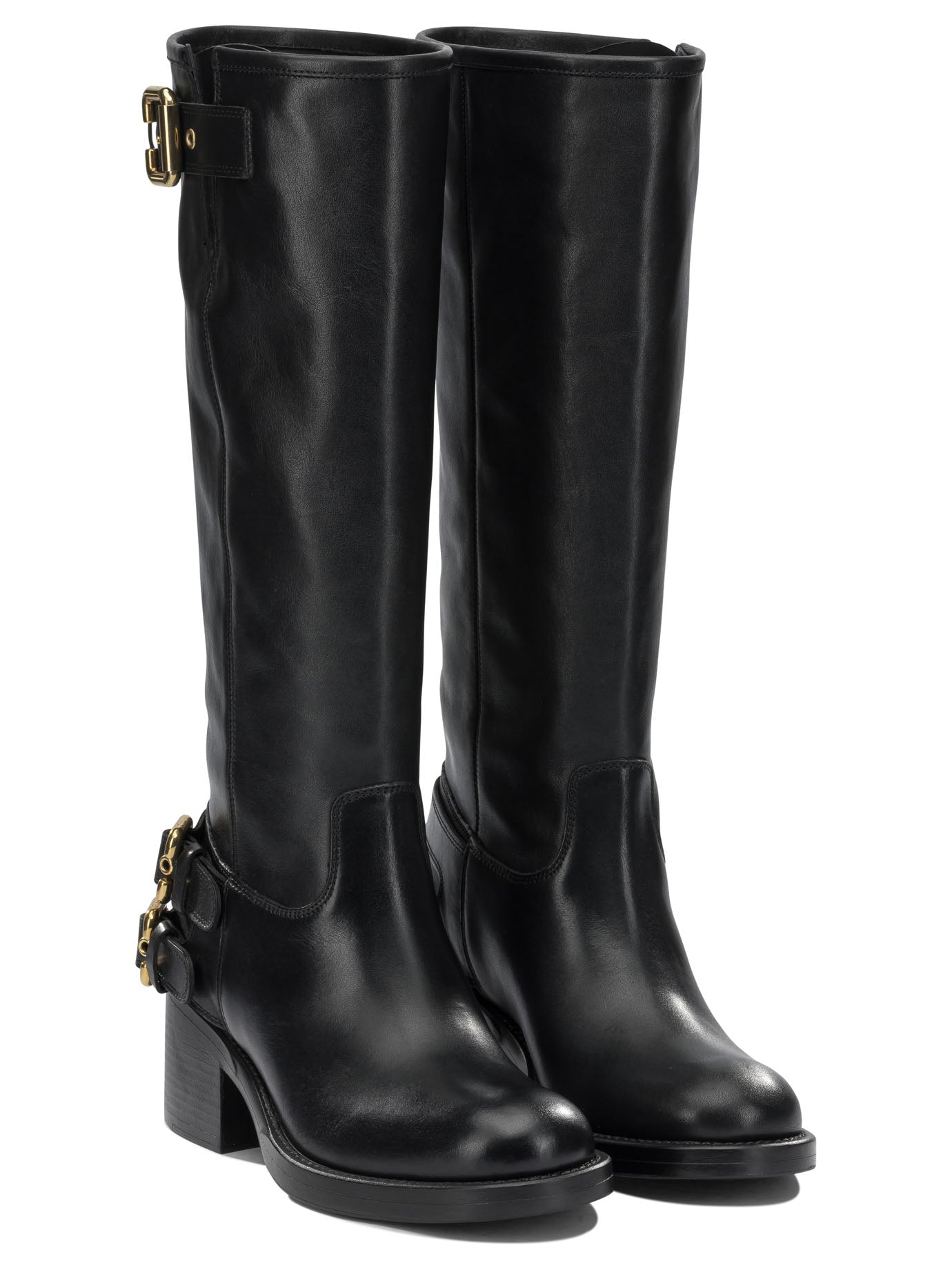 Chloé "Dakota" Knee-high boots - Black