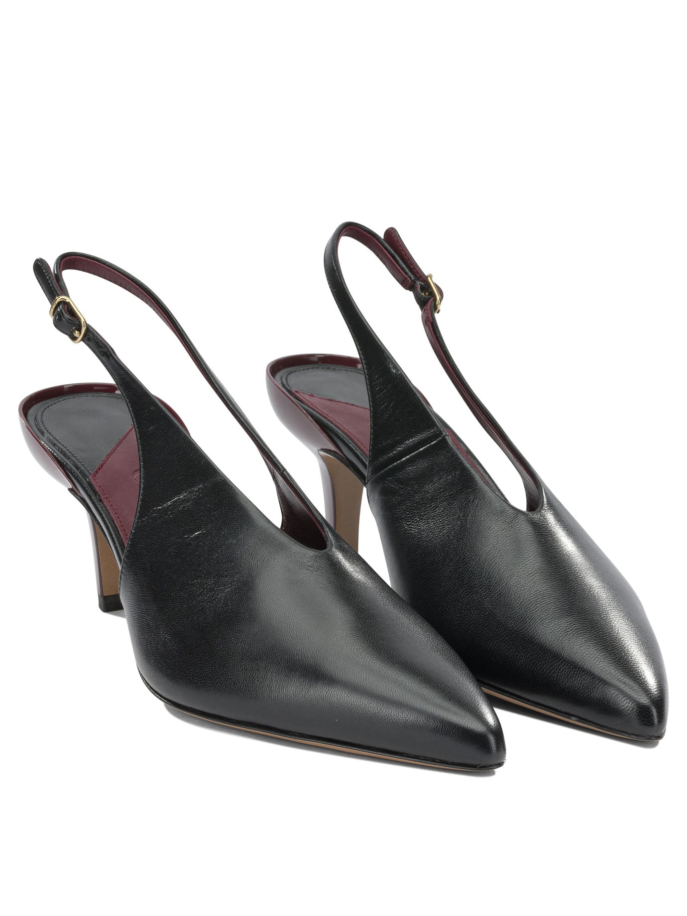 Chloé "Suzie 50MM" Slingback - Black