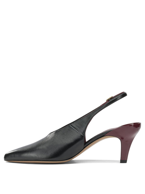 Chloé "Suzie 50MM" Slingback - Black