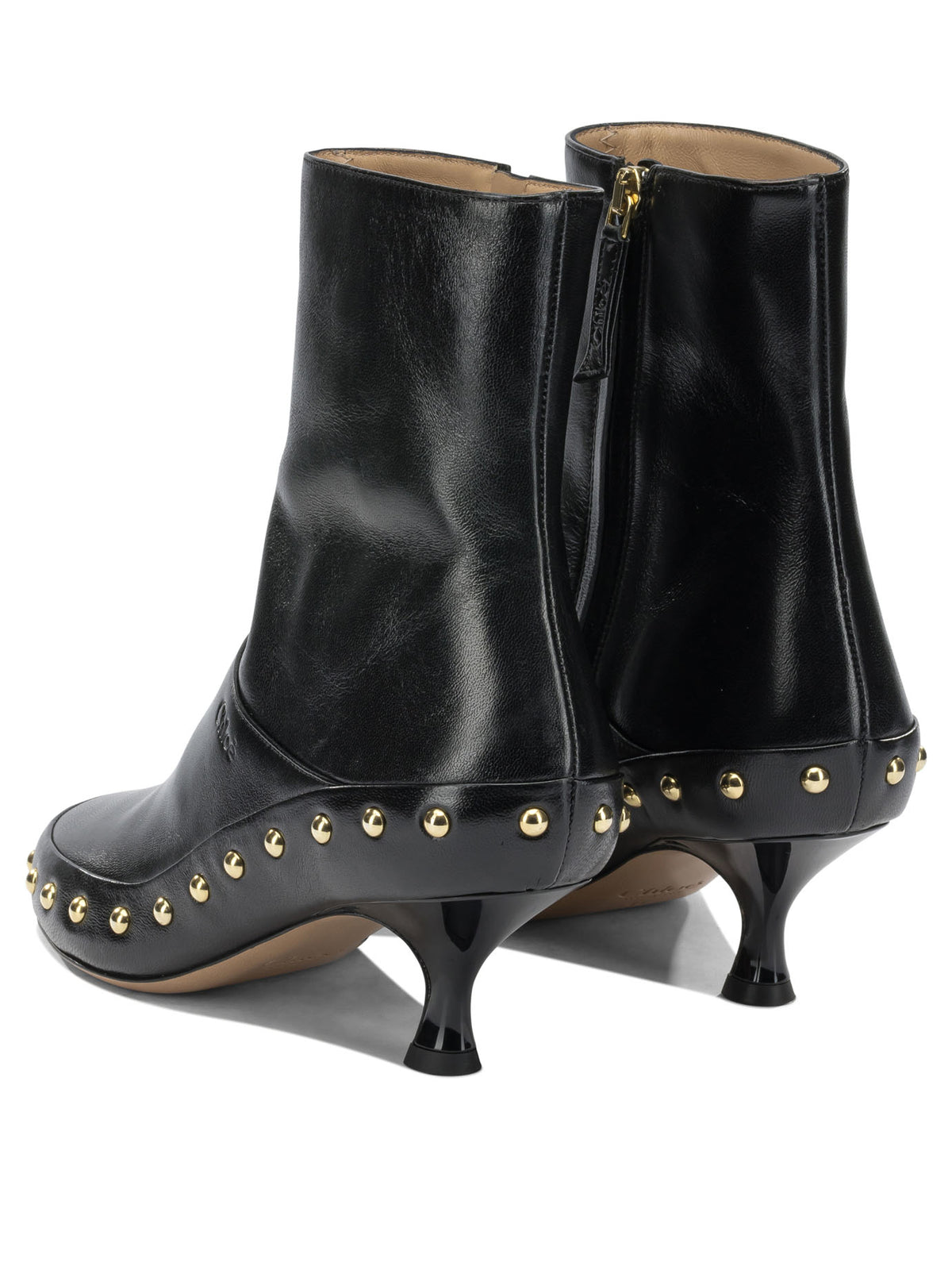 Chloé "Junie" zippered ankle boots - Black