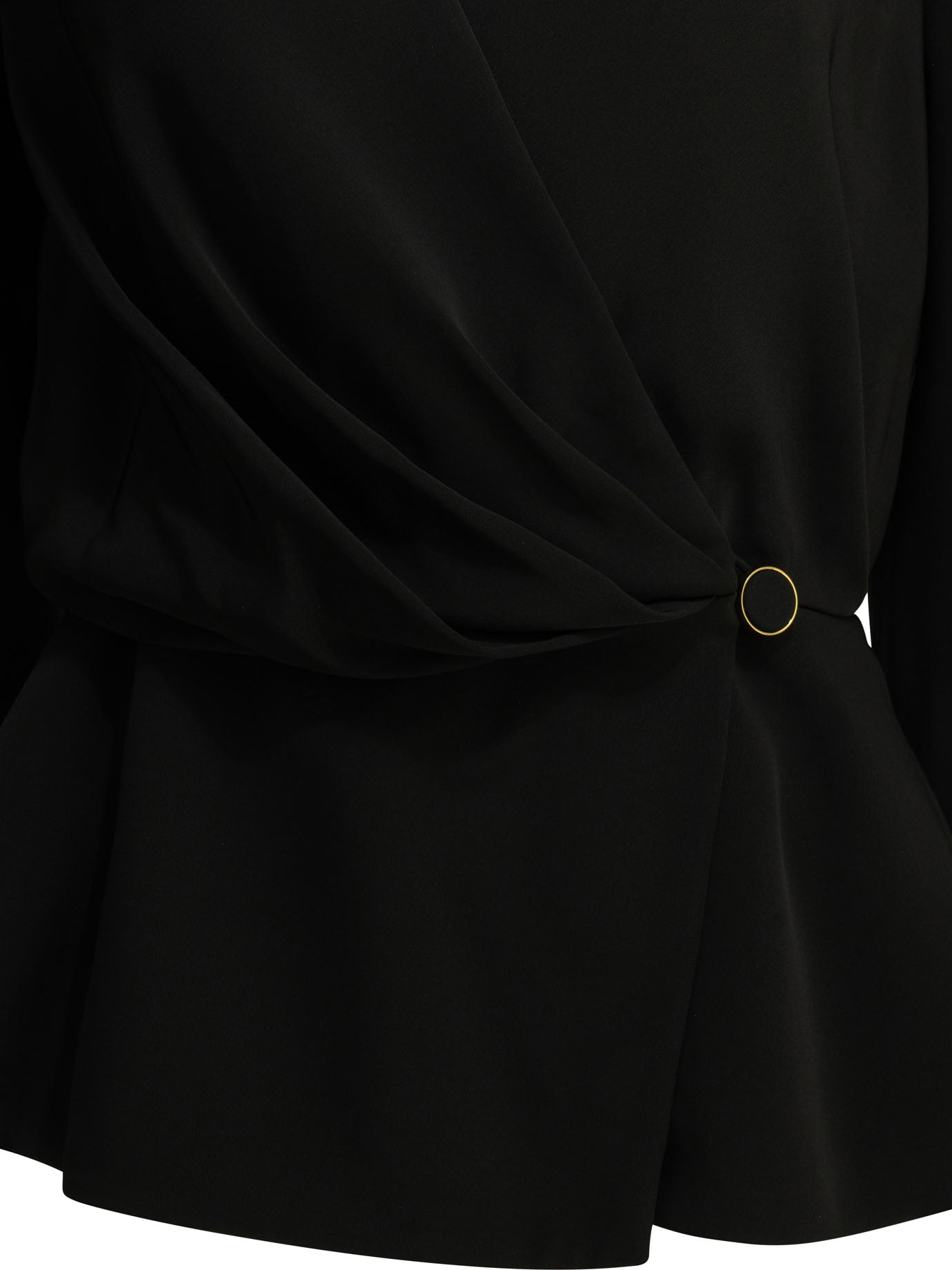 Chloé Casual draped top - Black