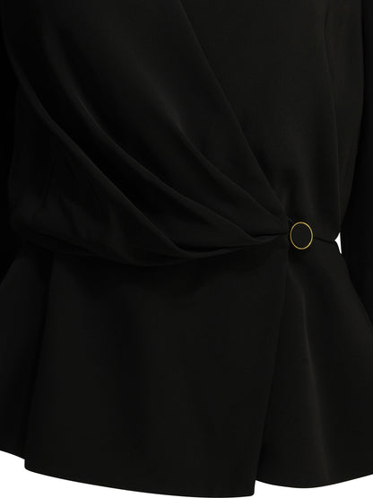 Chloé Casual draped top - Black