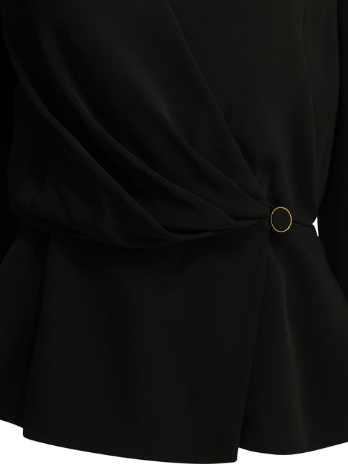 Chloé Casual draped top - Black