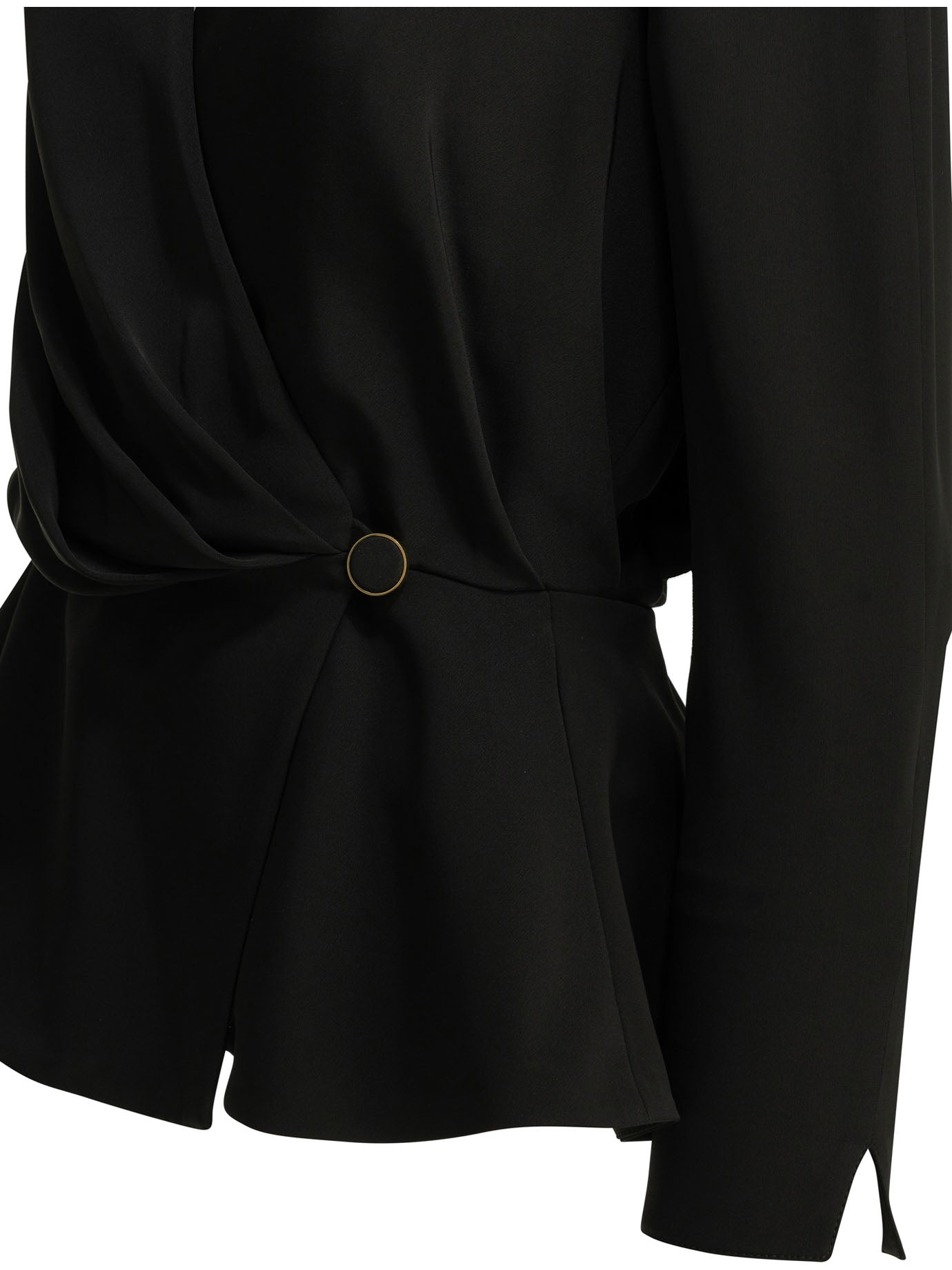 Chloé Casual draped top - Black