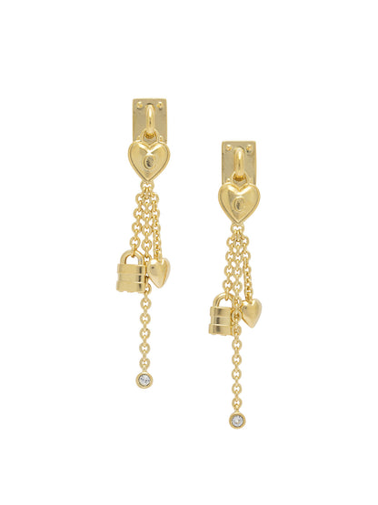 Chloé "Mini Paddington" earrings - Gold