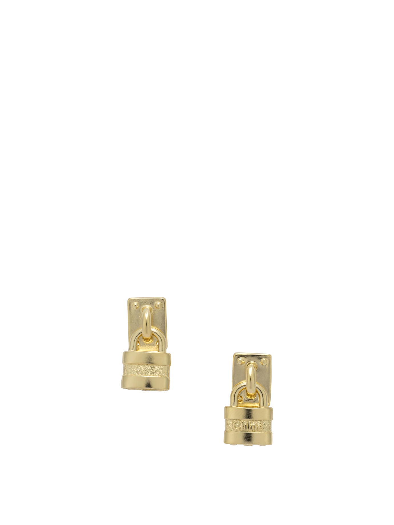 Chloé "Mini Paddington" earrings - Gold