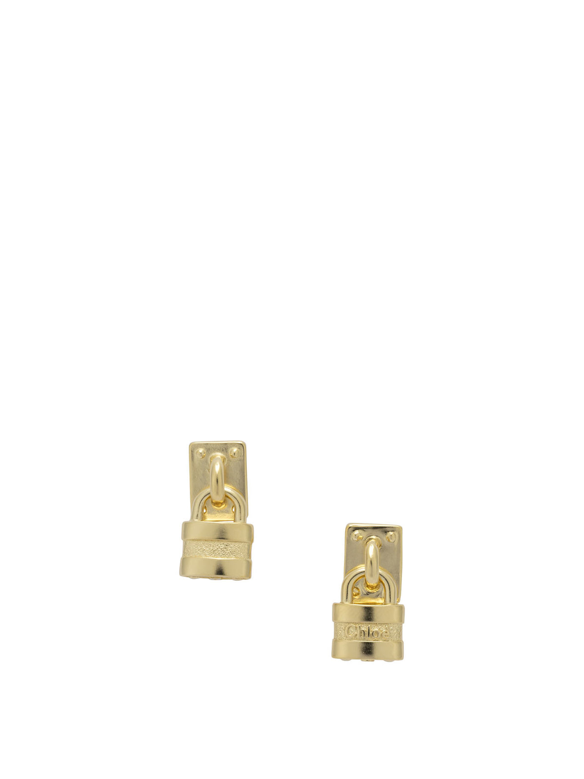 Chloé "Mini Paddington" earrings - Gold